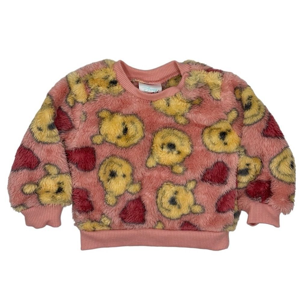 Disney Baby Winnie the Pooh Pink Sweater Sz 3/6 Months